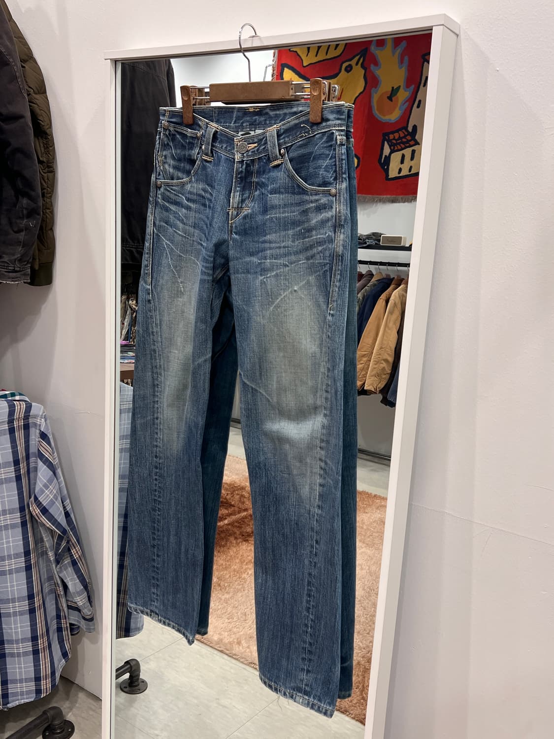 00s Levis 리바이스 엔지니어드 데님 팬츠 (30inch) 상품이미지1