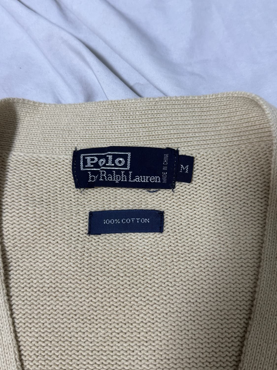 폴로랄프로렌 코튼 니트 가디건 상품이미지4