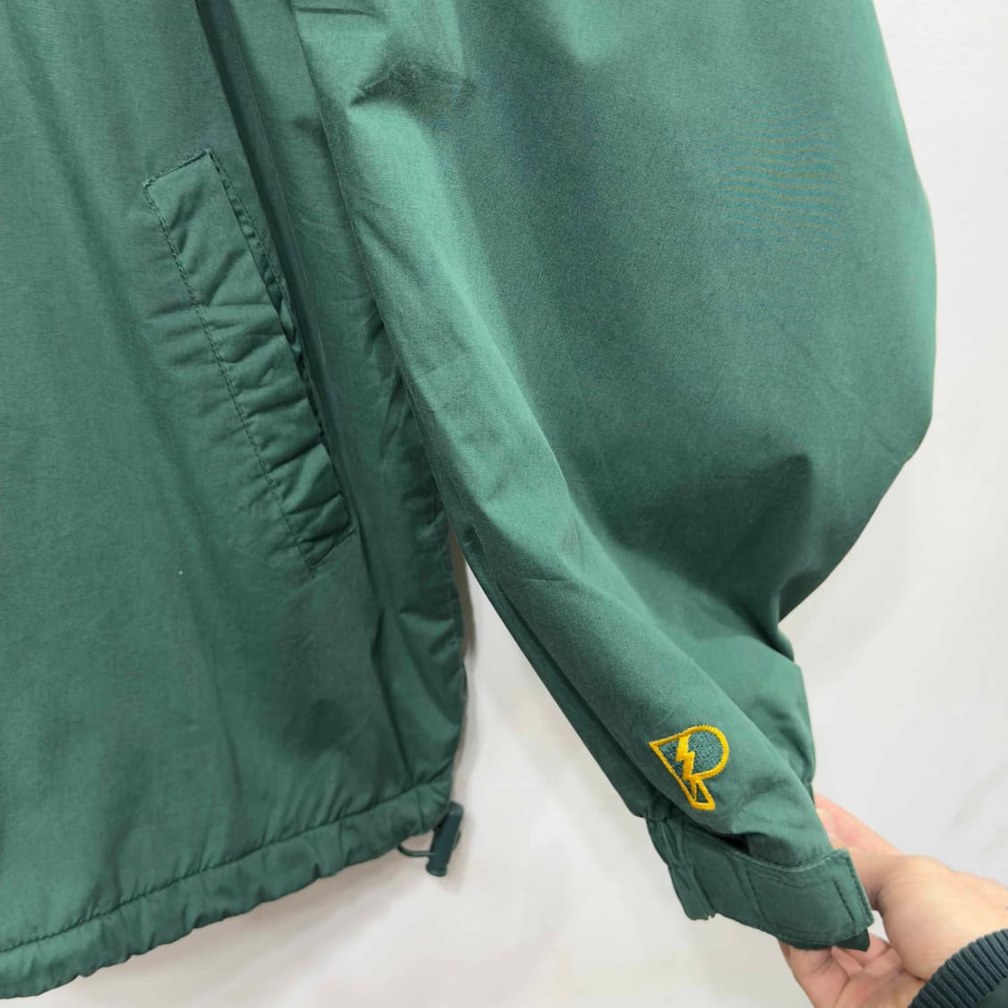 90s Pro Player 그린베어 패커스 후드 점퍼 상품이미지3