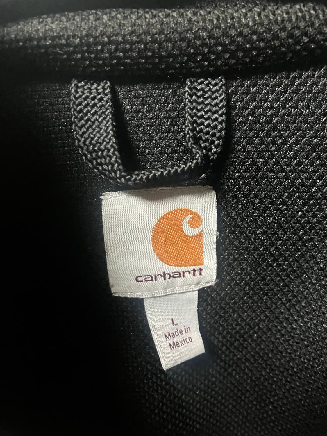 칼하트 네이비 써멀 후드집업 L 상품이미지3