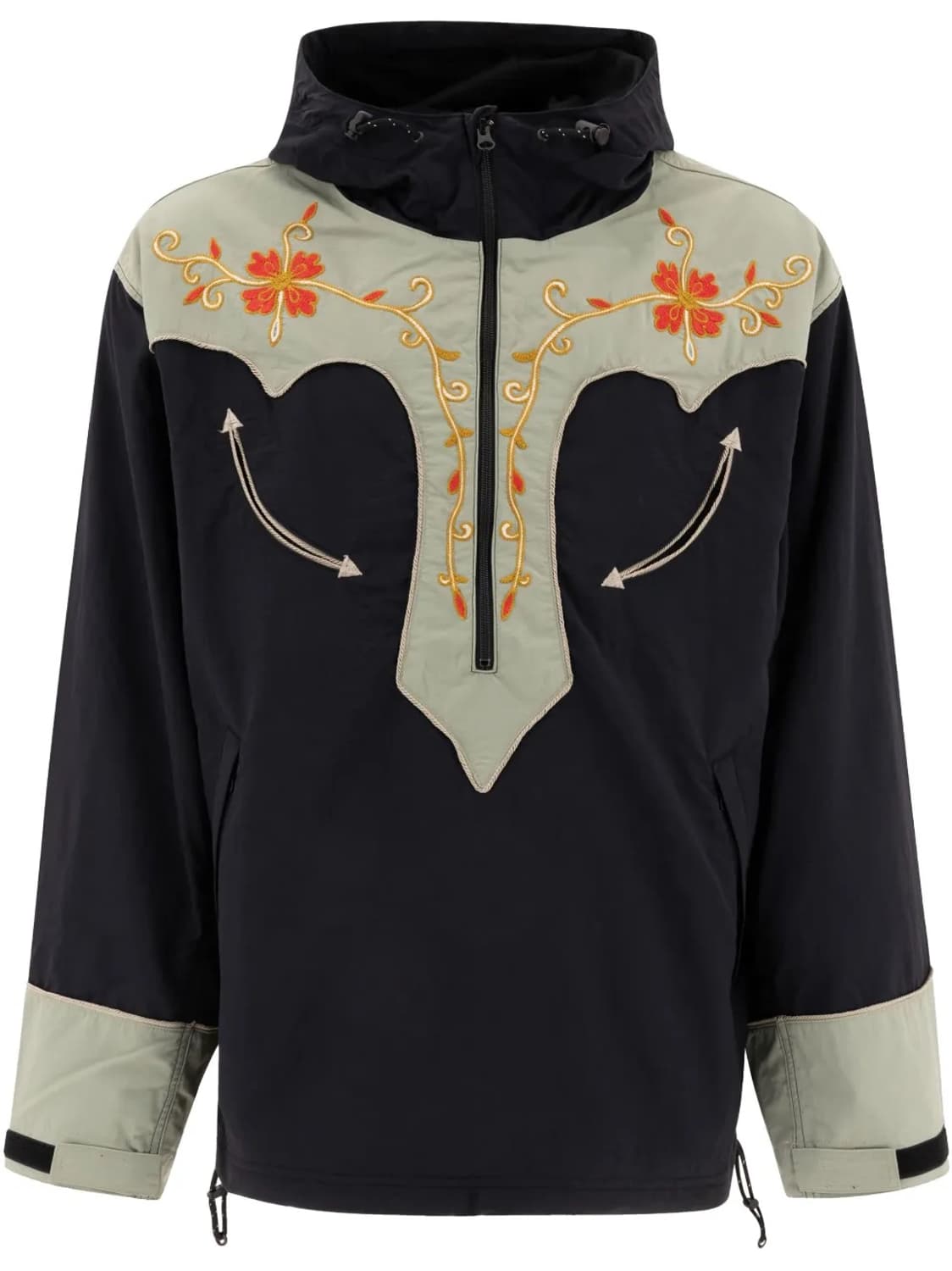 캐피탈 나일론 태피터 투톤 테네시 캑터스 플라워 파카 상품이미지1