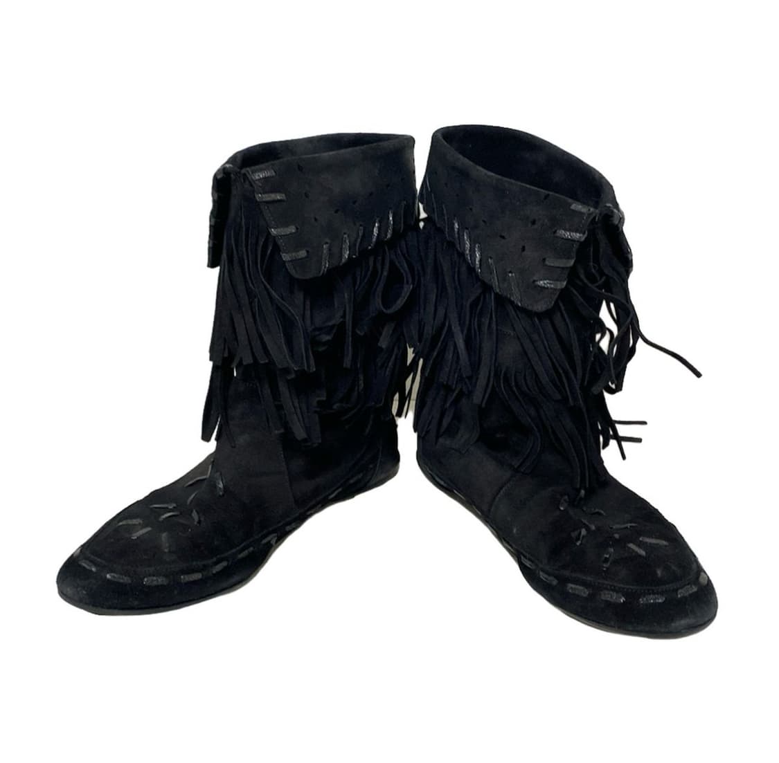 Jimmy choo 지미추 카우보이 프린지 부츠 상품이미지2