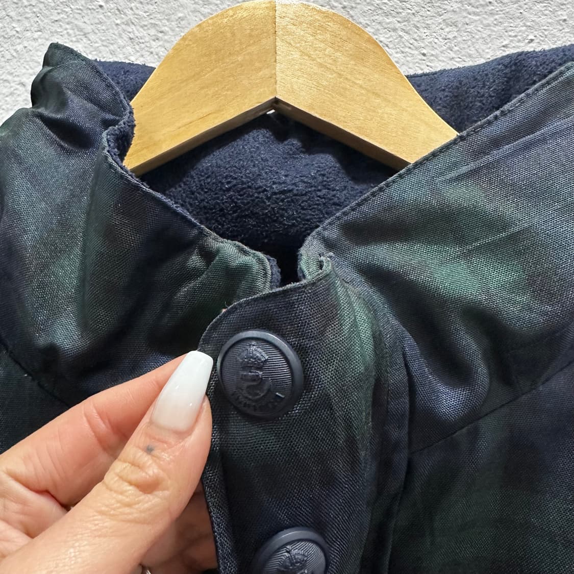 노티카 타탄체크 리버서블 플리스 자켓L 상품이미지8