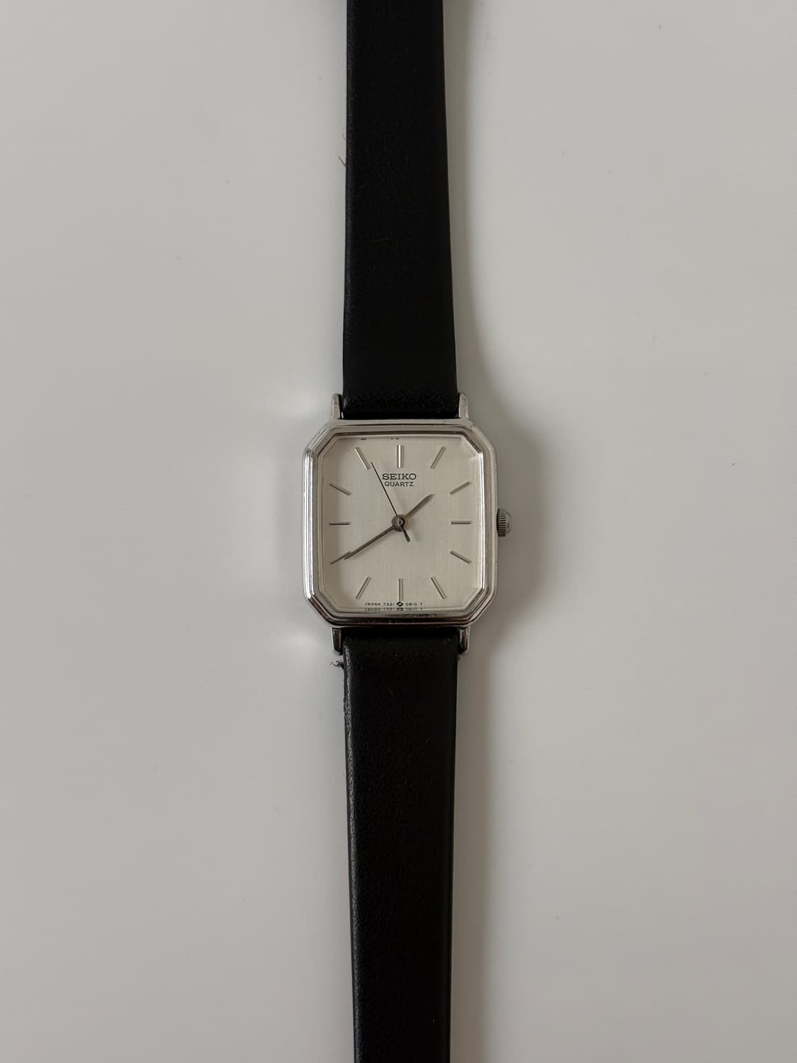 1980s Silver Square Ladies Quartz  상품이미지1