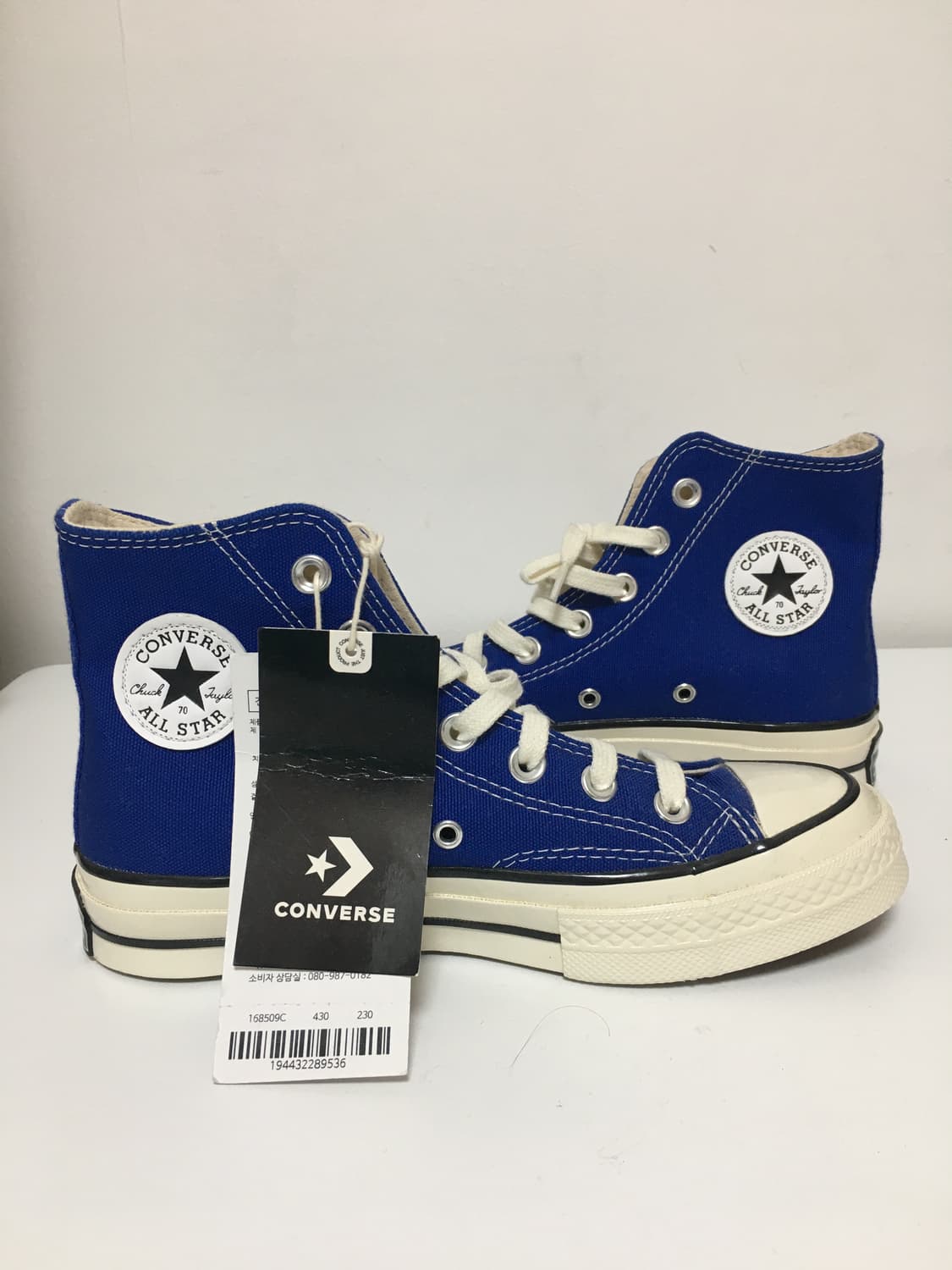 컨버스 척테일러 70 하이 러쉬 블루 새상품 상품이미지3