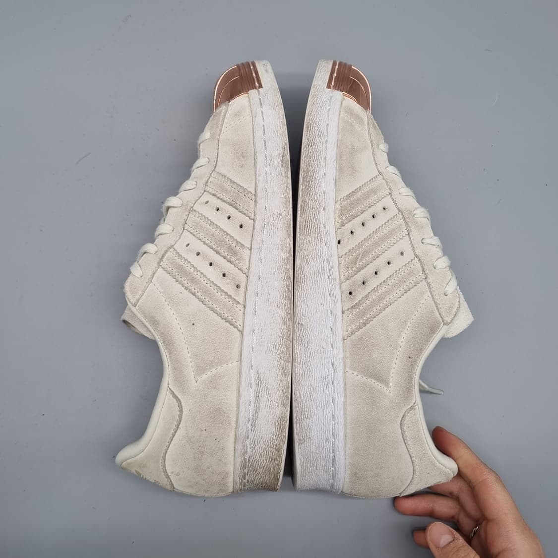 아디다스 슈퍼스타 메탈토 남성스니커즈260 상품이미지5