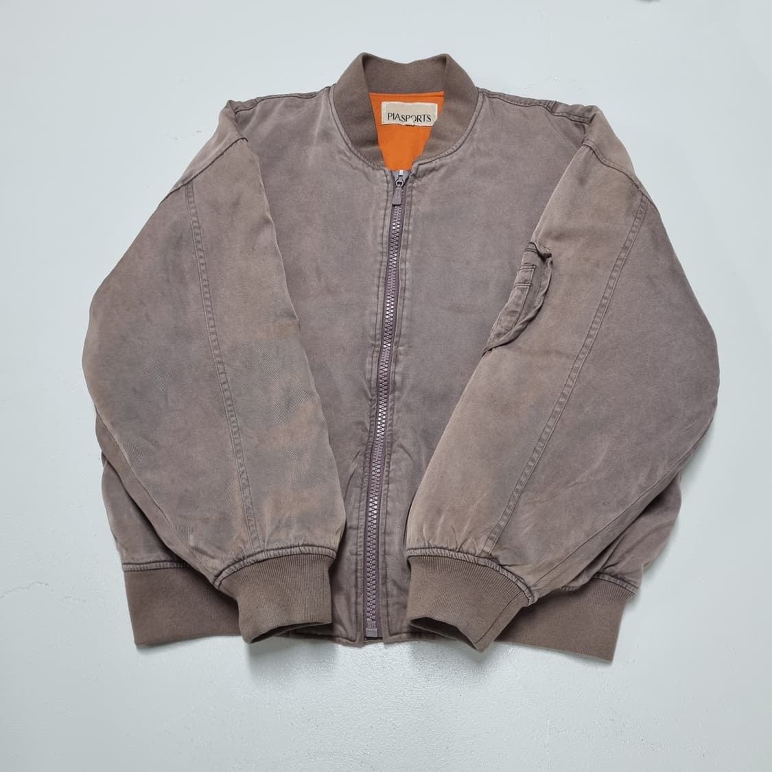 90S PIA SPORTS 페이드 봄버자켓 - XL 상품이미지3