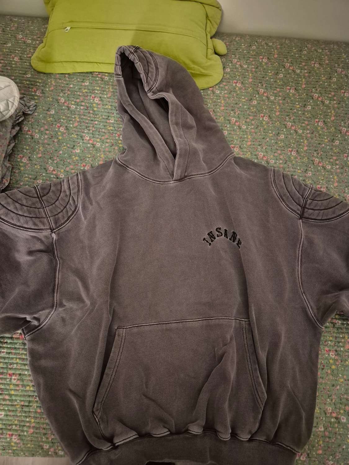 인세인개러지 패디드 후드티 상품이미지1