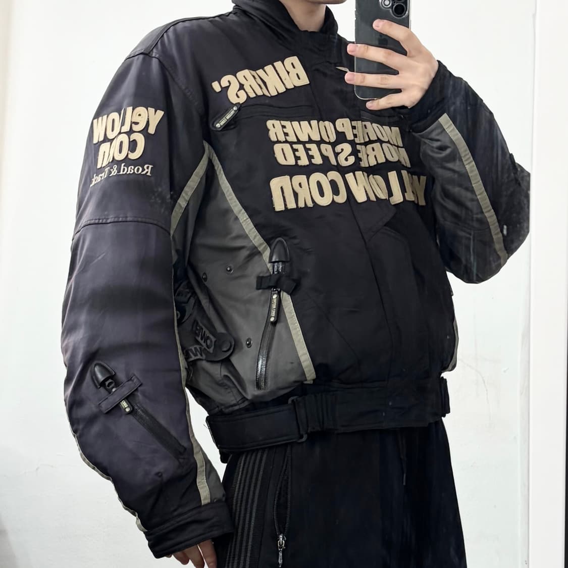 옐로우콘 모터사이클 레이싱 자켓 상품이미지2