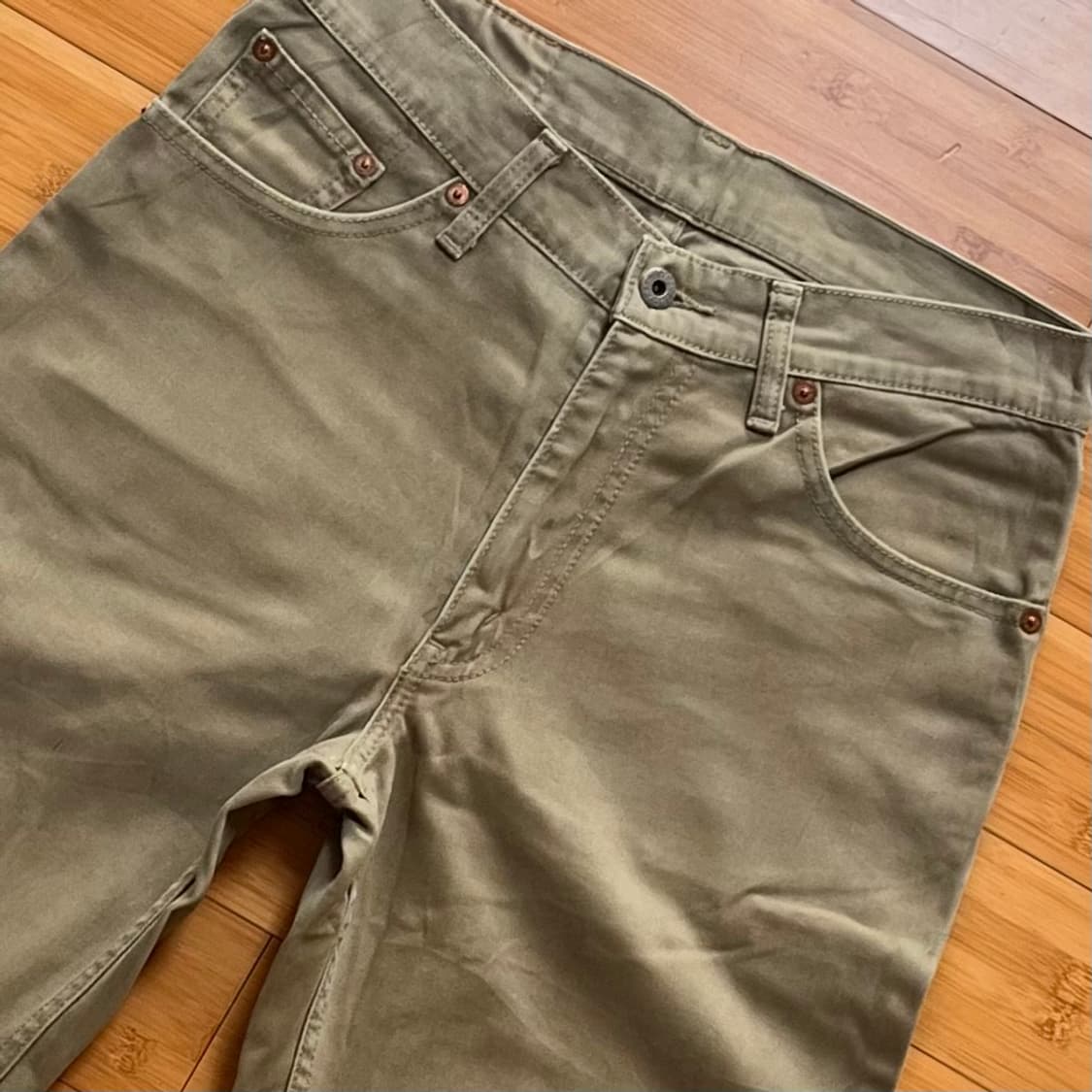 리바이스 502 베이지진 데님팬츠 31 - 33 상품이미지3