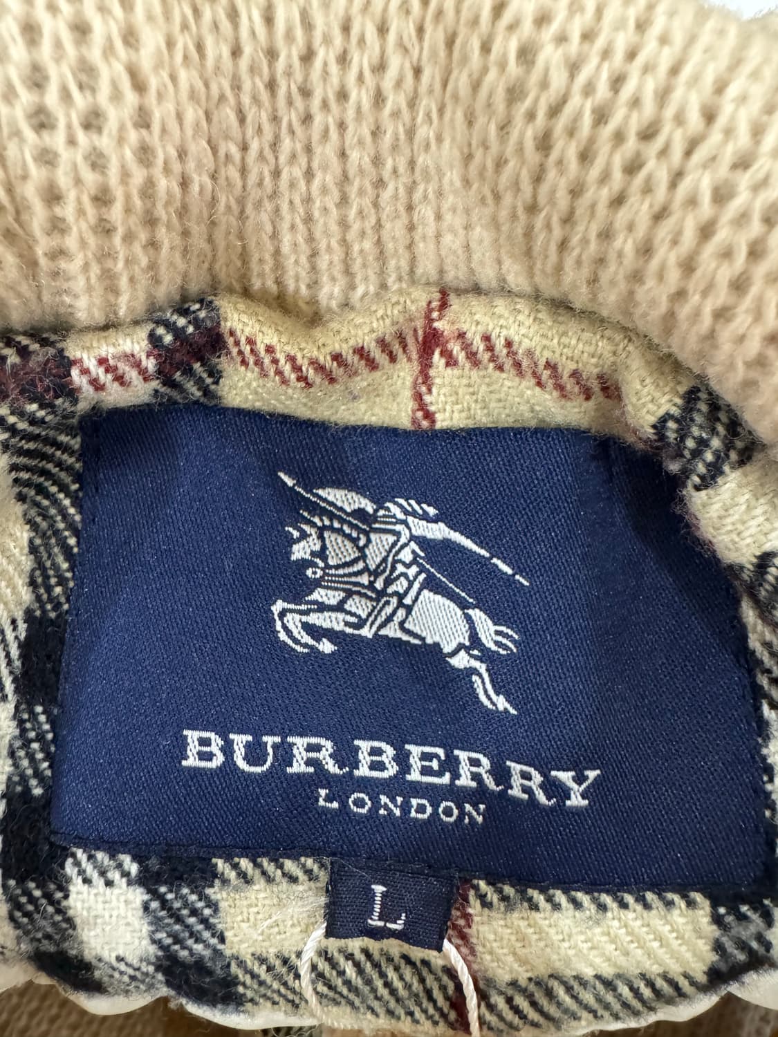 BURBERRY 버버리 니트 후드 코트 상품이미지6
