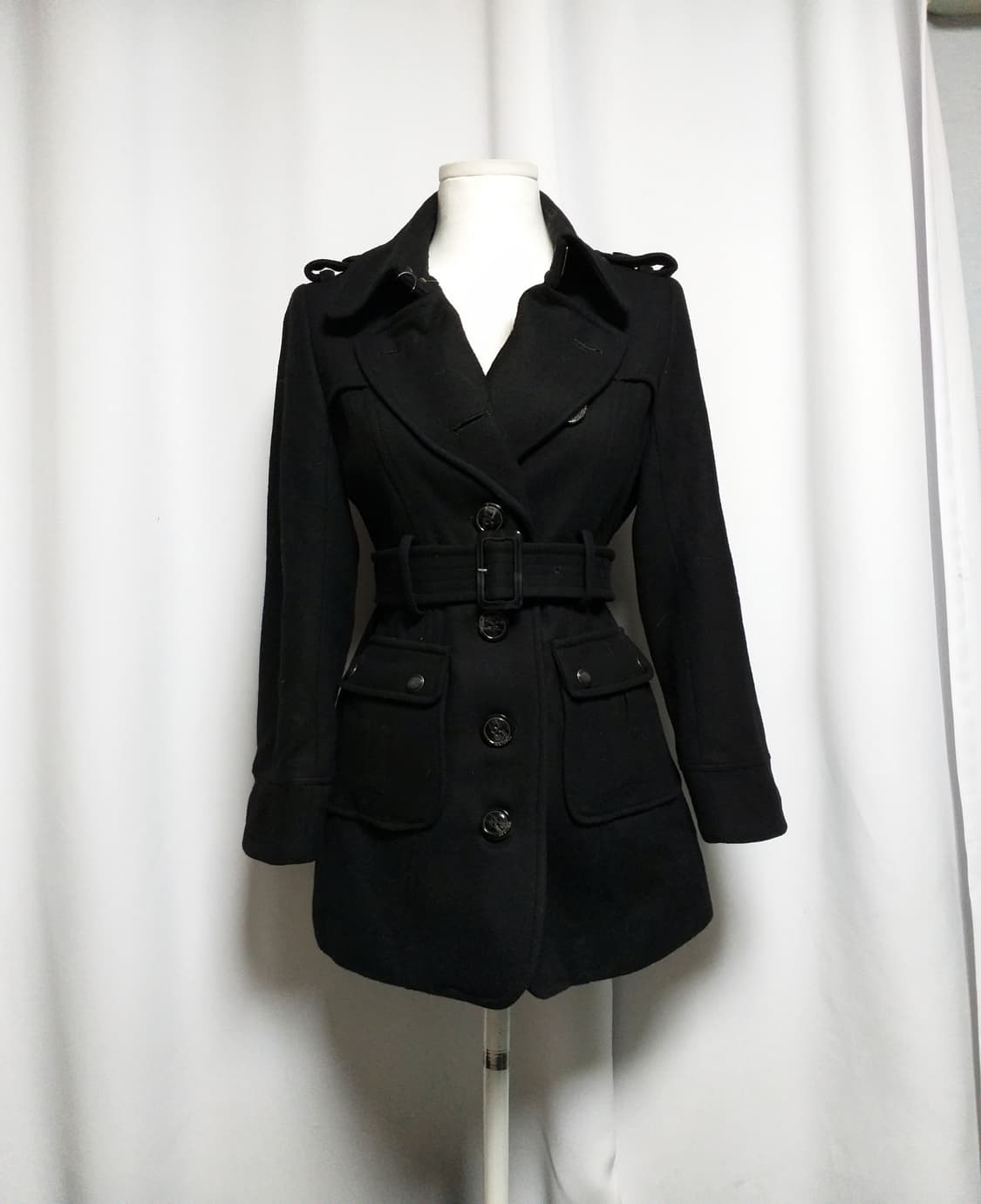 빈티지 코트 오네갸루 히메로맨틱 긱시크 공겜여주 헤이세이 y2k자켓 펑크 상품이미지1