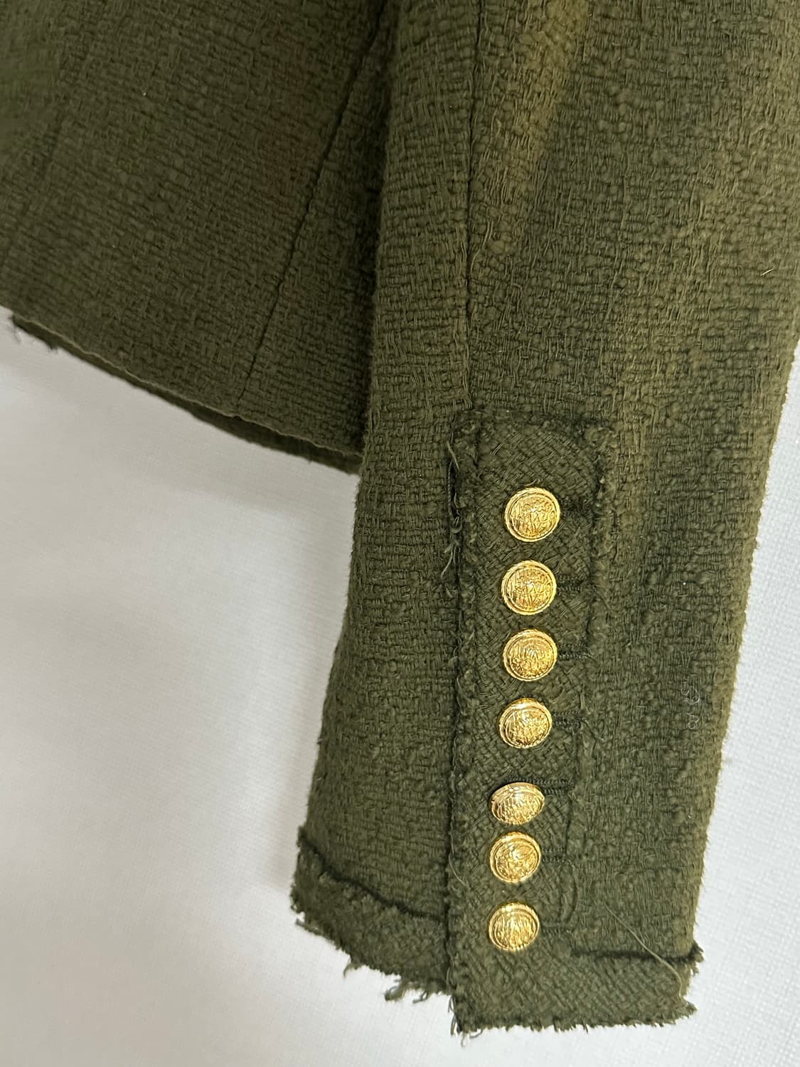 자라 스트럭처 숄더 패드 재킷 M 상품이미지3