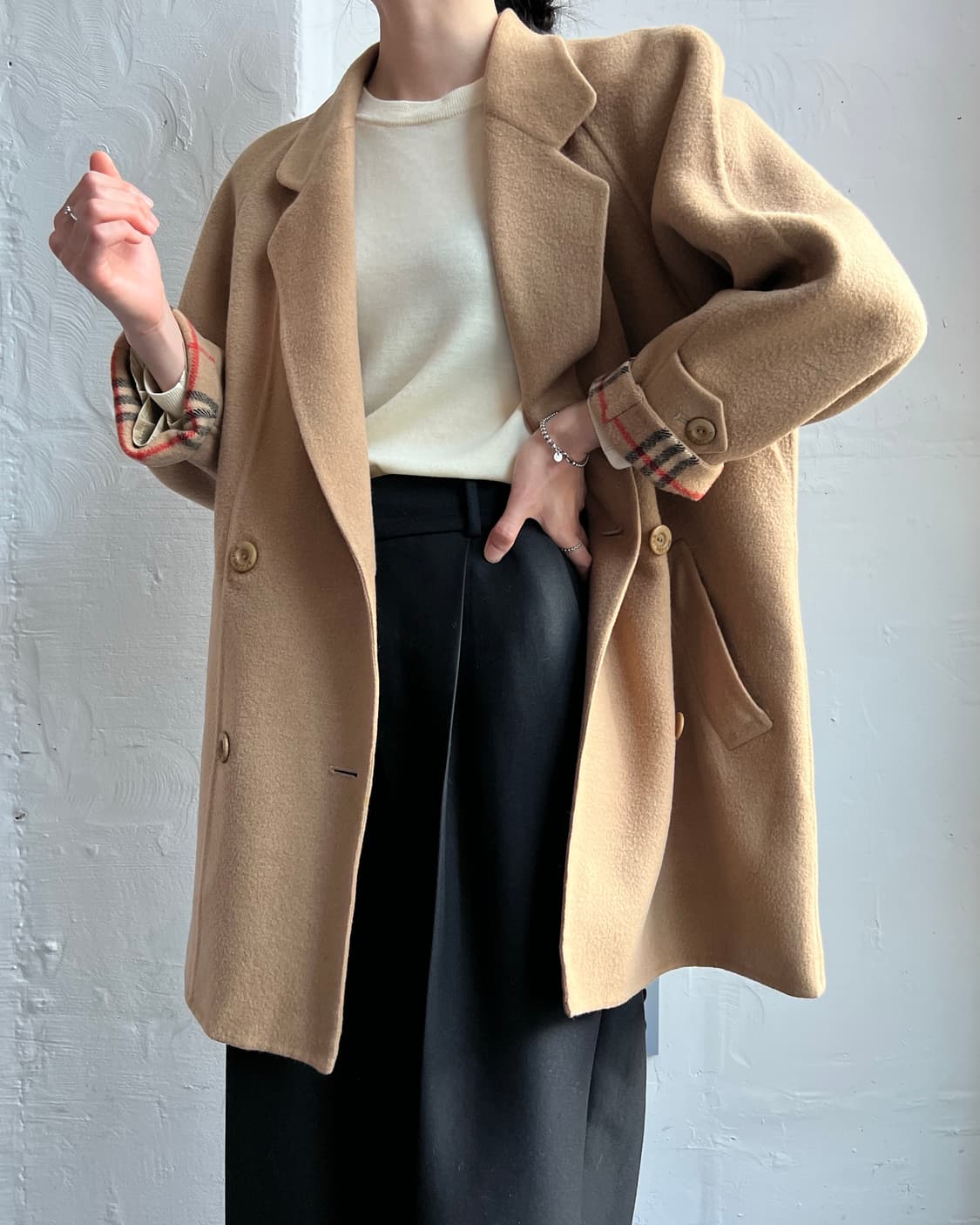 버버리 핸드메이드 울 코트 상품이미지5