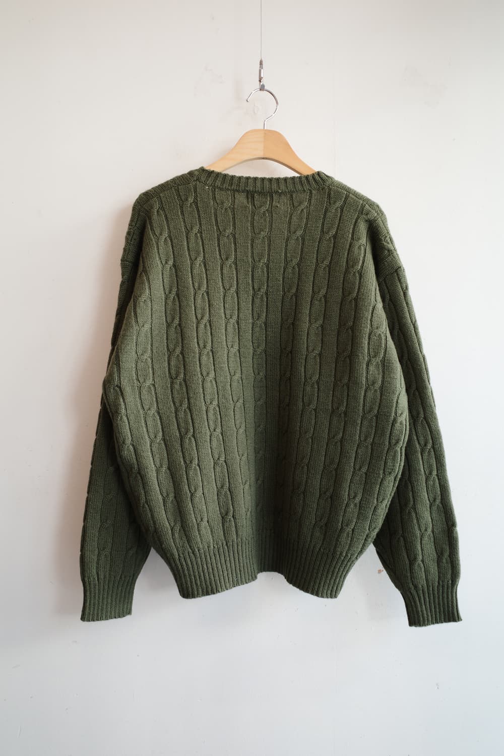 Japan brand 울 케이블 니트  상품이미지6