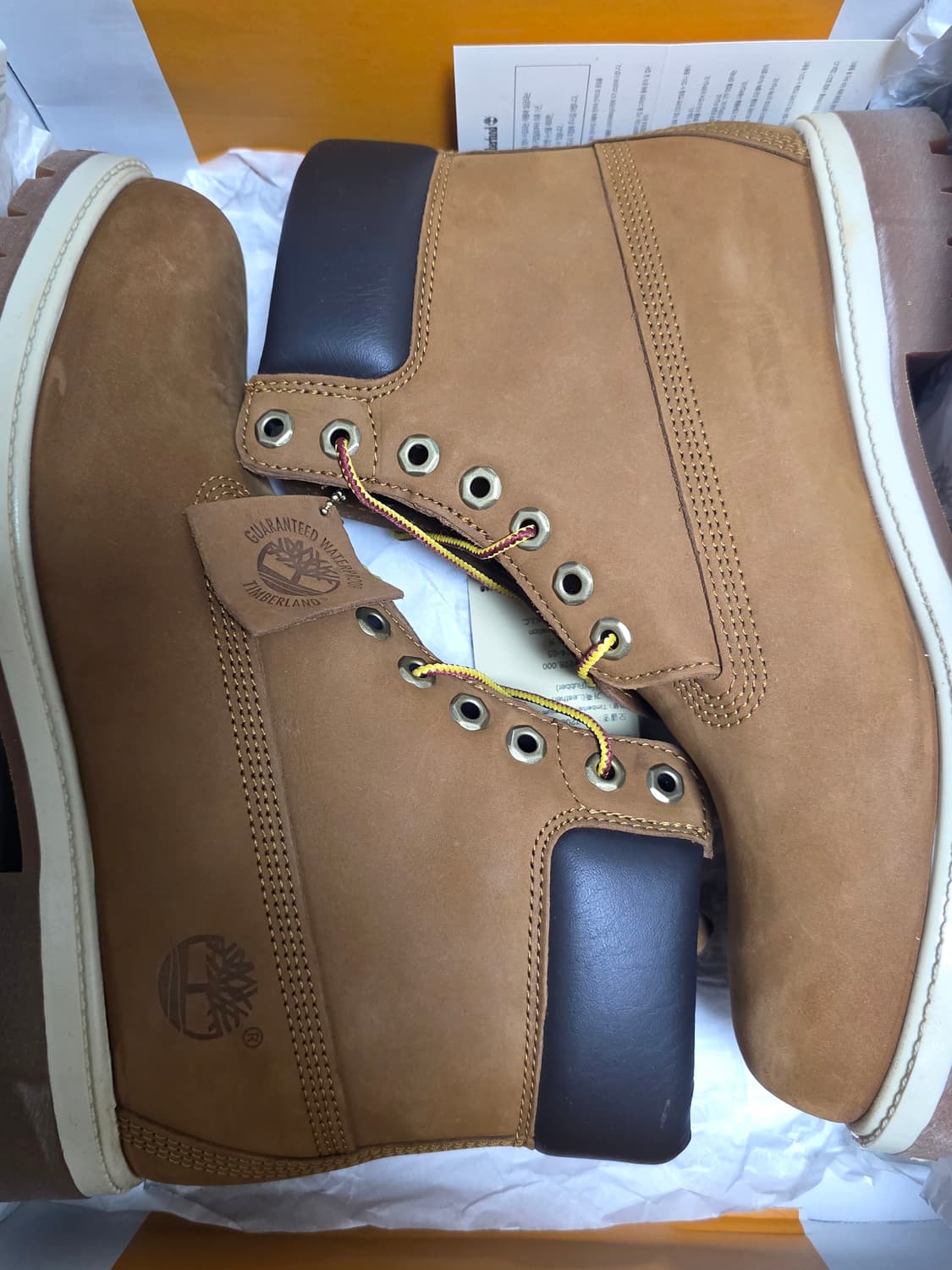 팀버랜드 6인치 워터프루프 다크브라운 부츠(265~270) 상품이미지1