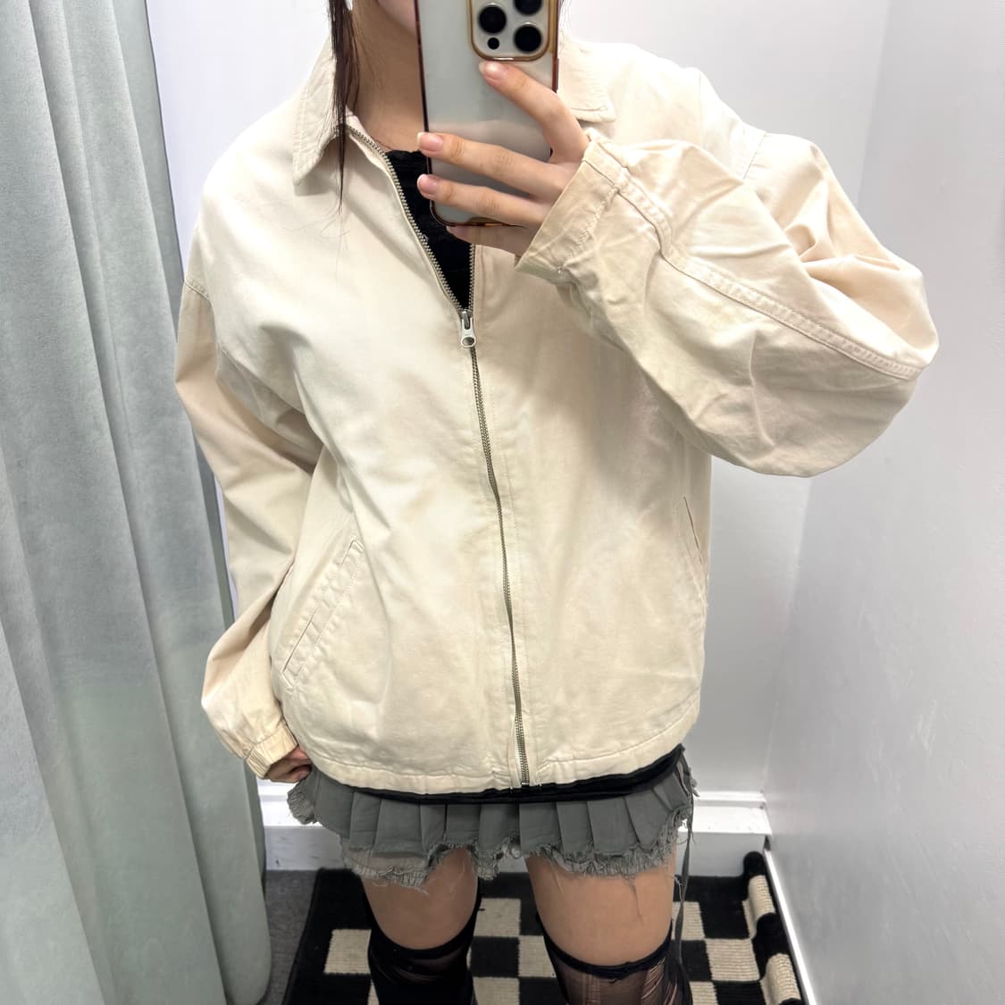 Rageblue 베이지 면자켓 상품이미지1