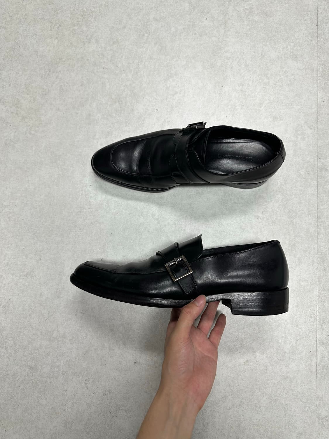 조르지오 알마니 버클 로퍼 상품이미지2