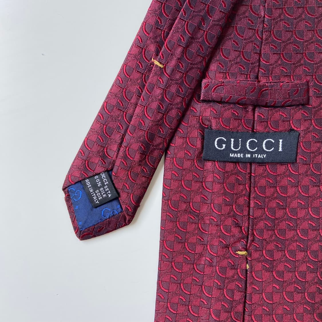 구찌(GUCCI) G모노그램 명품 정품 넥타이 상품이미지4