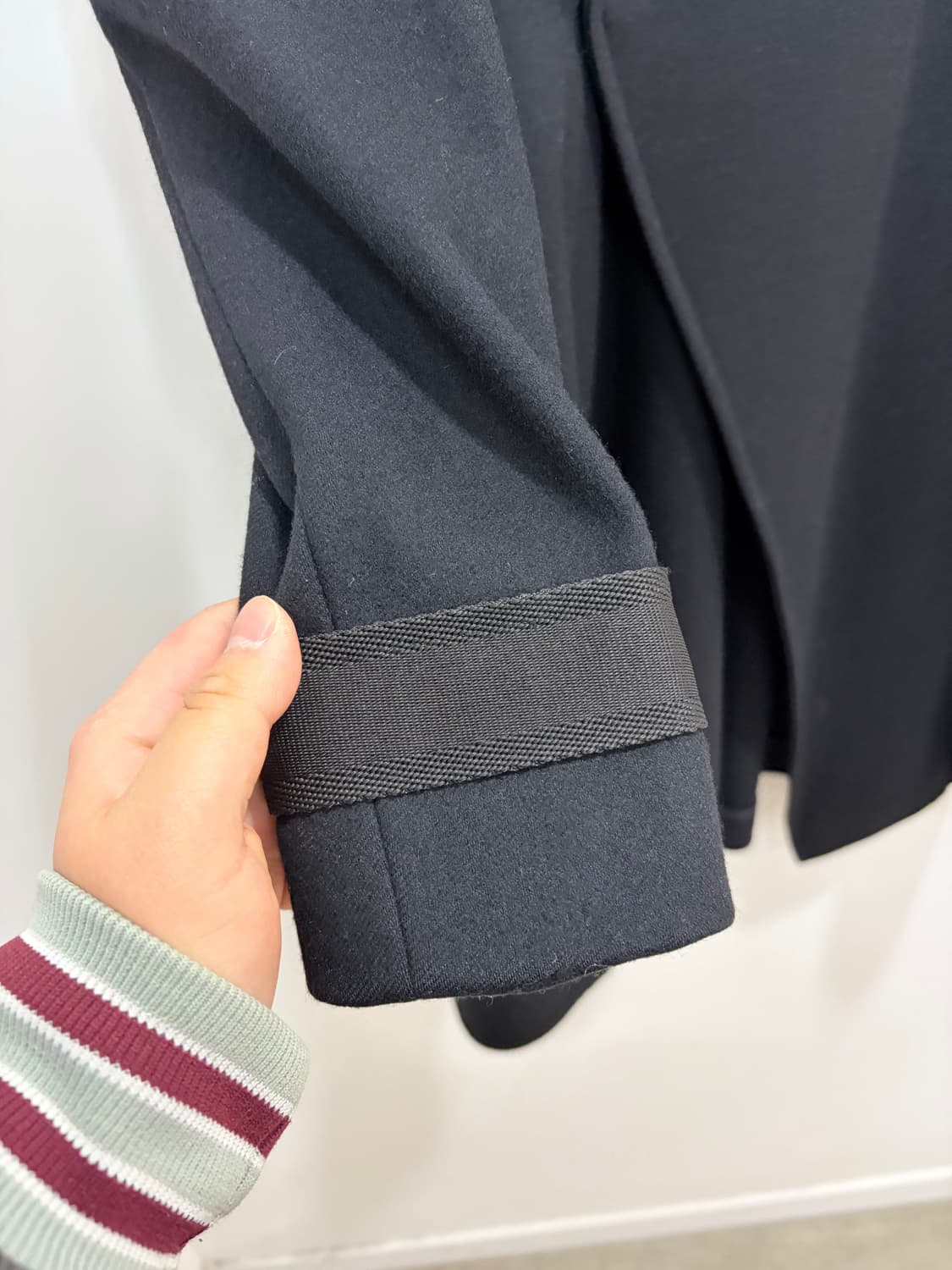 00s-10s초반 지방시 사선 밀리터리 코트 상품이미지9