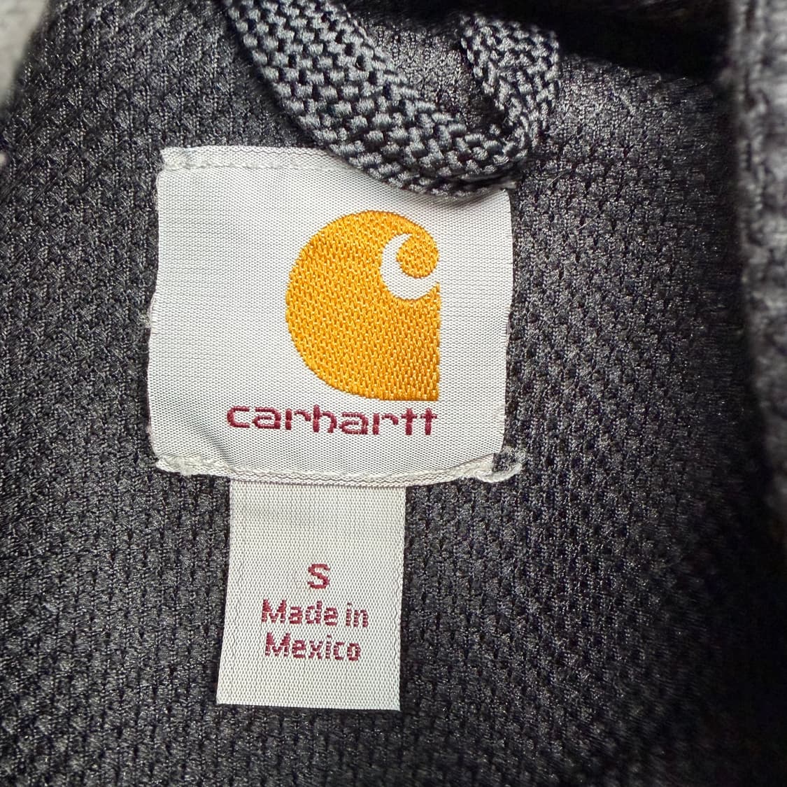 칼하트 레인 디펜더 차콜 블랙 써멀 후드집업 S 상품이미지7