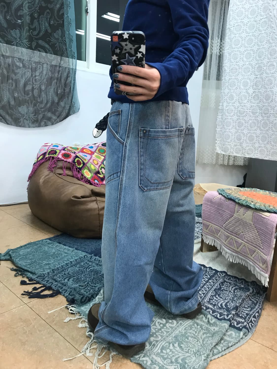 캘빈클라인 퍼티그 연청 데님팬츠 상품이미지2