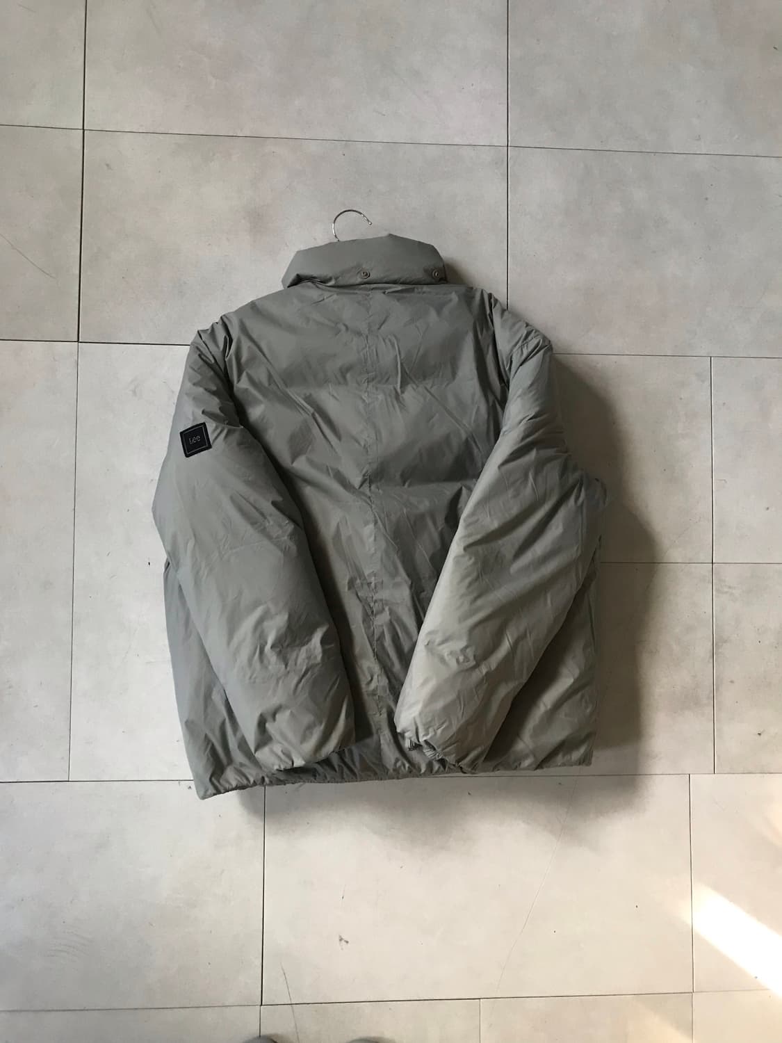 리 하이넥 카키 패딩 상품이미지7