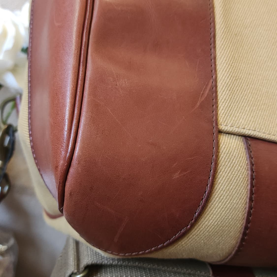 폴로 캔버스 레더 트레블백 보스턴백 상품이미지7