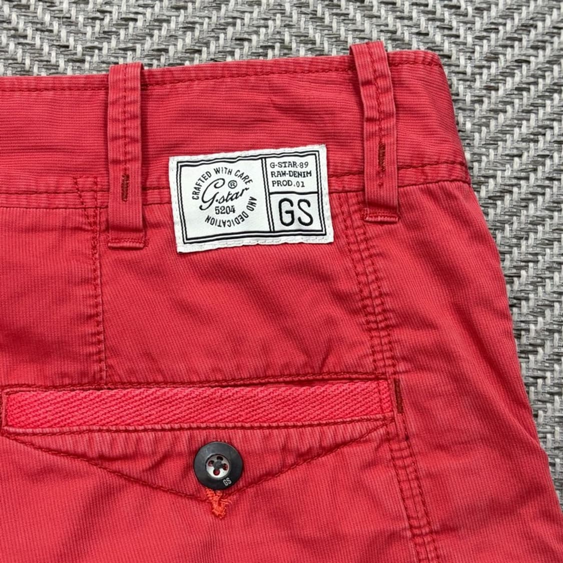 지스타로우 코튼 쇼츠 v2577 상품이미지6