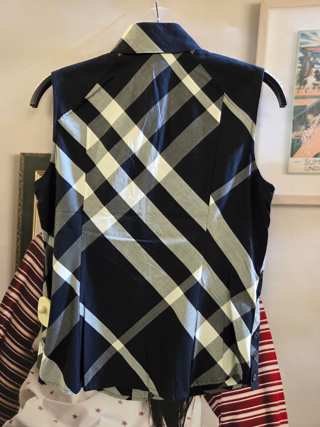 Burberry 버버리 블랙 체크셔츠 상품이미지7