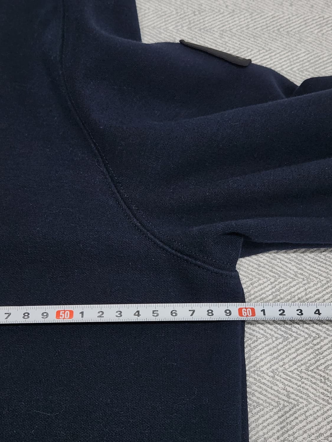 Jeep 네이비 기모 맨투맨 티셔츠 남성 110 XXL 상품이미지8