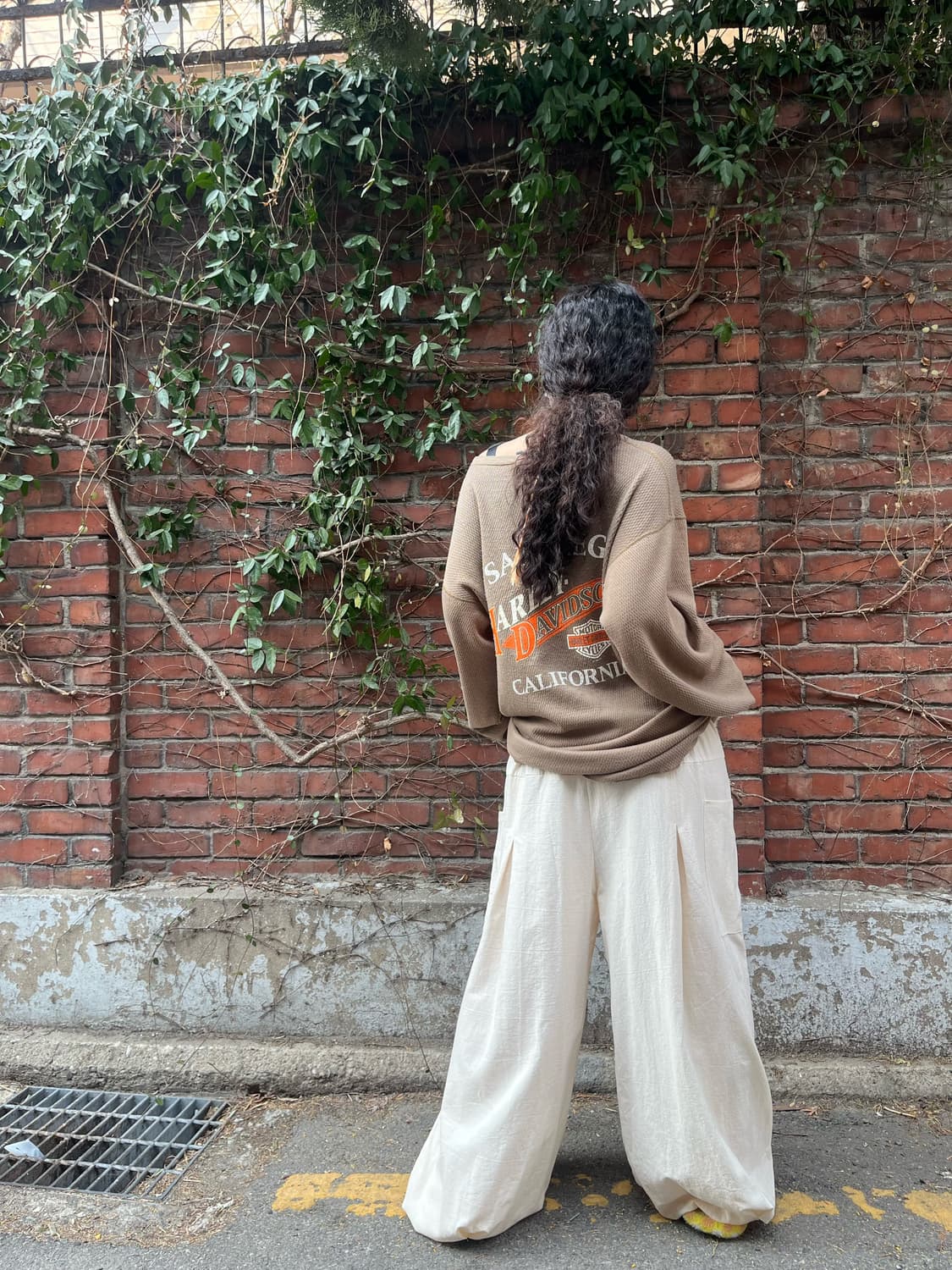 히피 에스닉 문양 와이드 벌룬 팬츠 상품이미지7