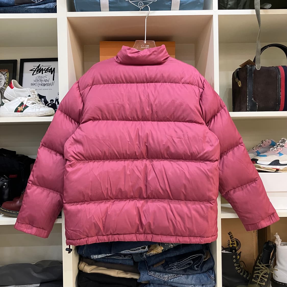 로로빈 체크/베이직 리버시블 패딩 상품이미지4