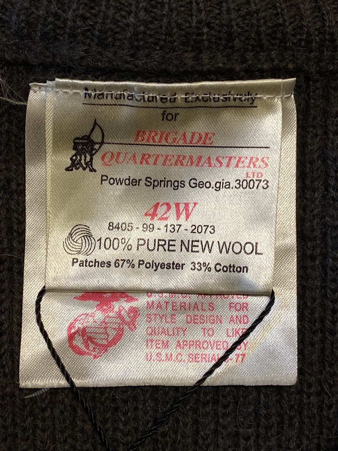 빈티지 브리게이드 울 니트 (Man S) AA0948 상품이미지7