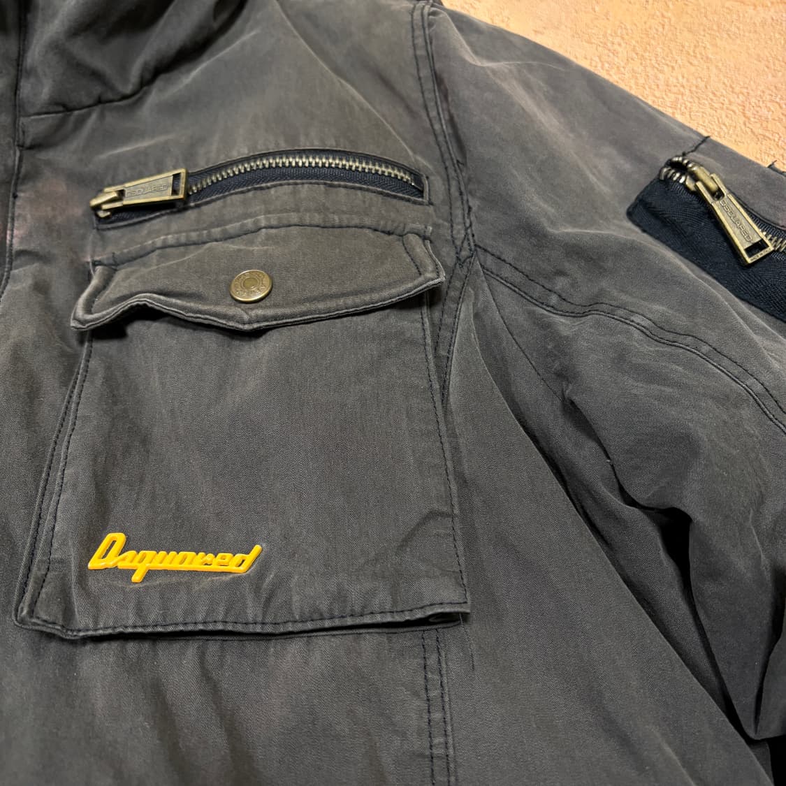 디스퀘어드2 포켓 빈티지 자켓 상품이미지3