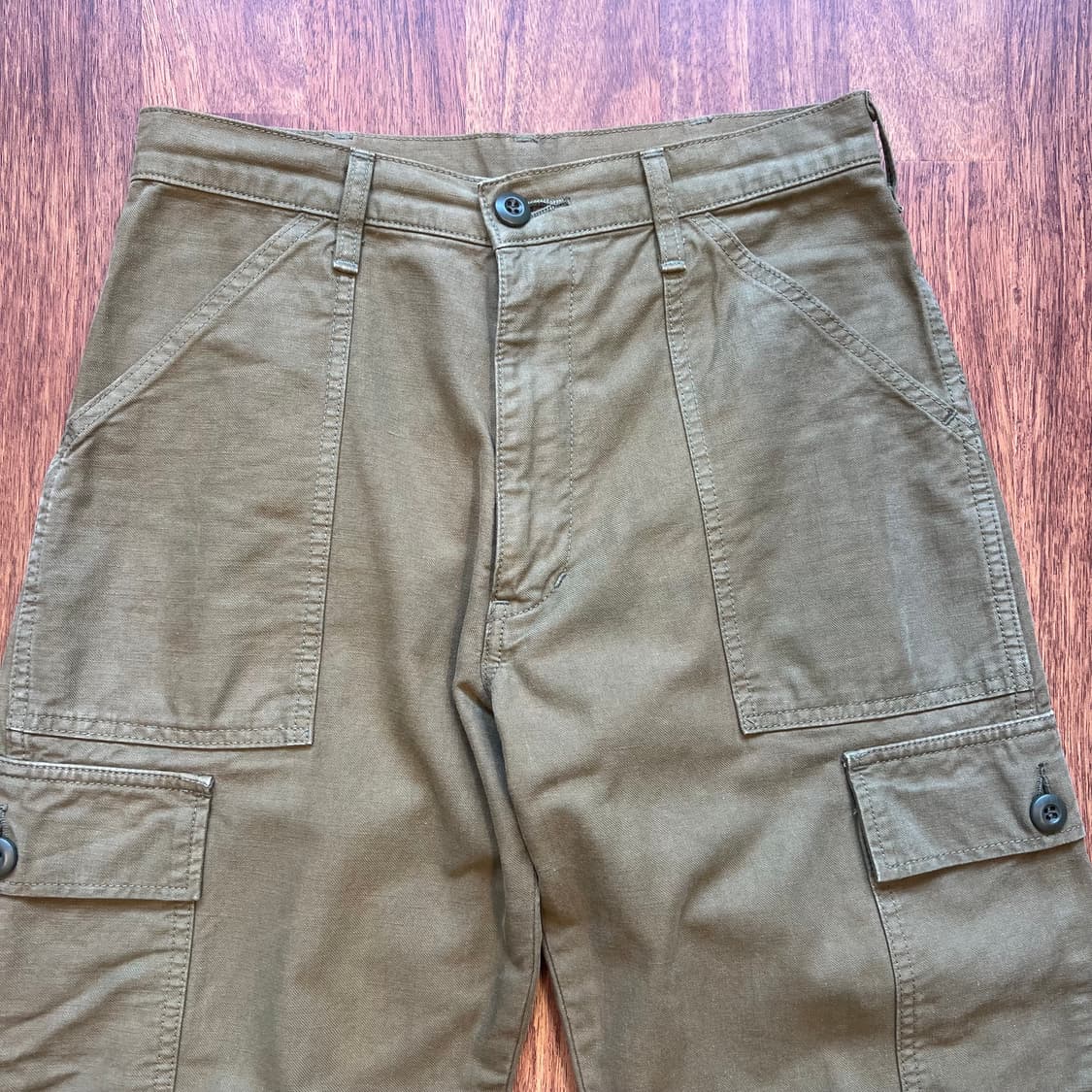 [S]SCHOTT 쇼트 퍼티그 카고 팬츠 상품이미지3