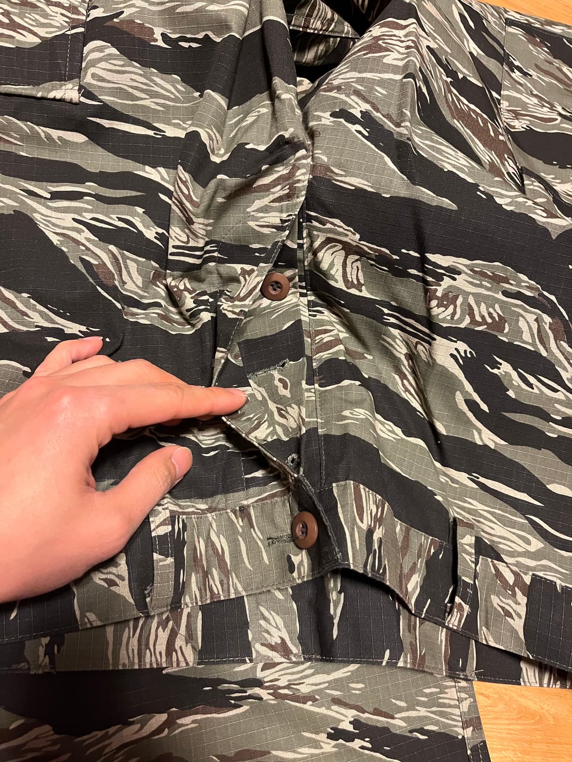 배드포드 타이거 카모팬츠 라지 상품이미지9