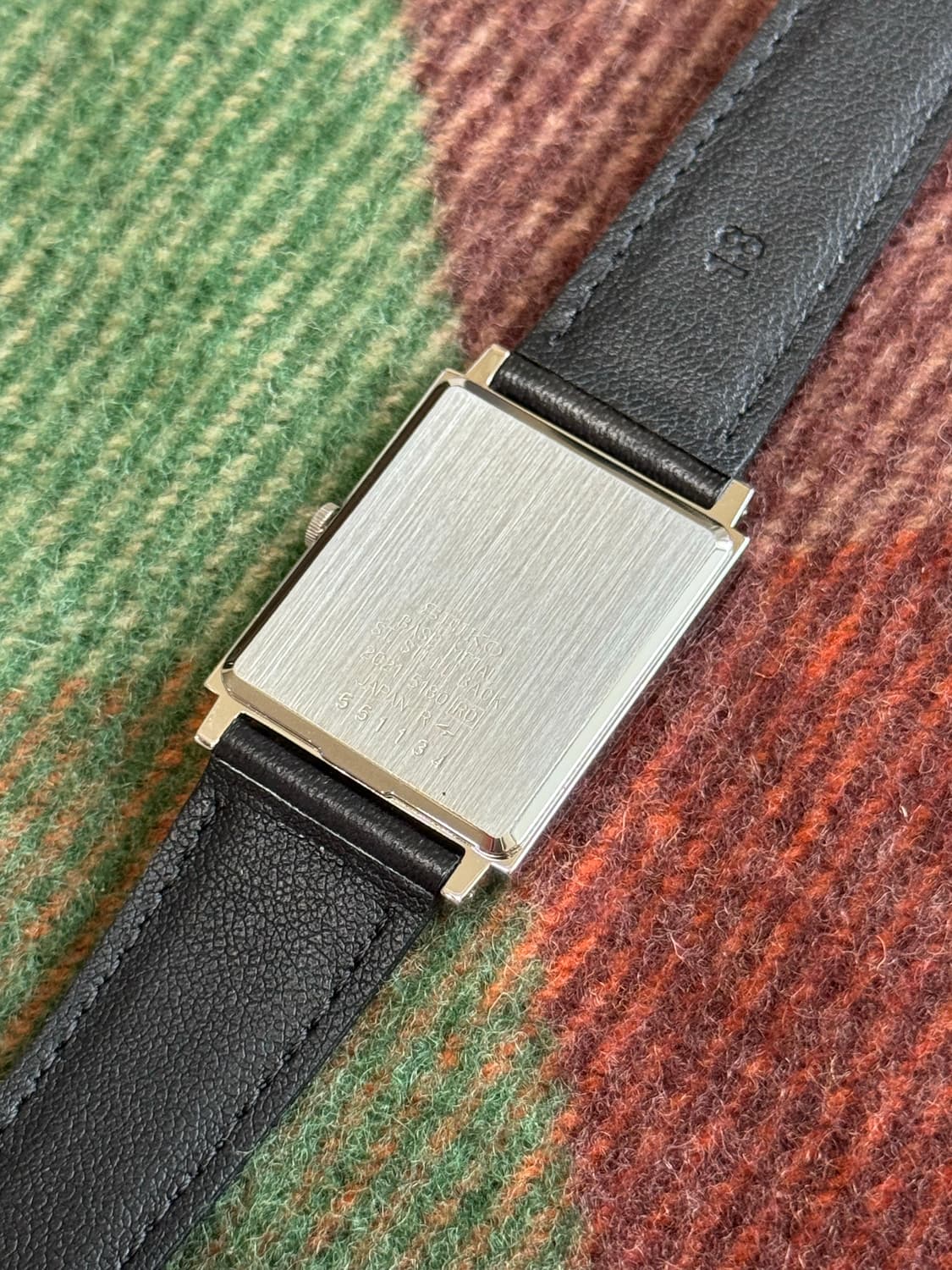 80s Seiko tank quartz 상품이미지6