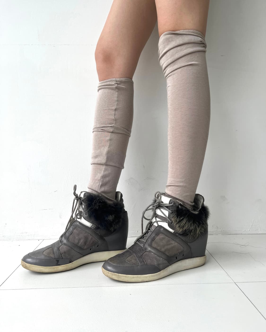 요지야마모토 Y-3 웨지 퍼 하이탑 상품이미지4