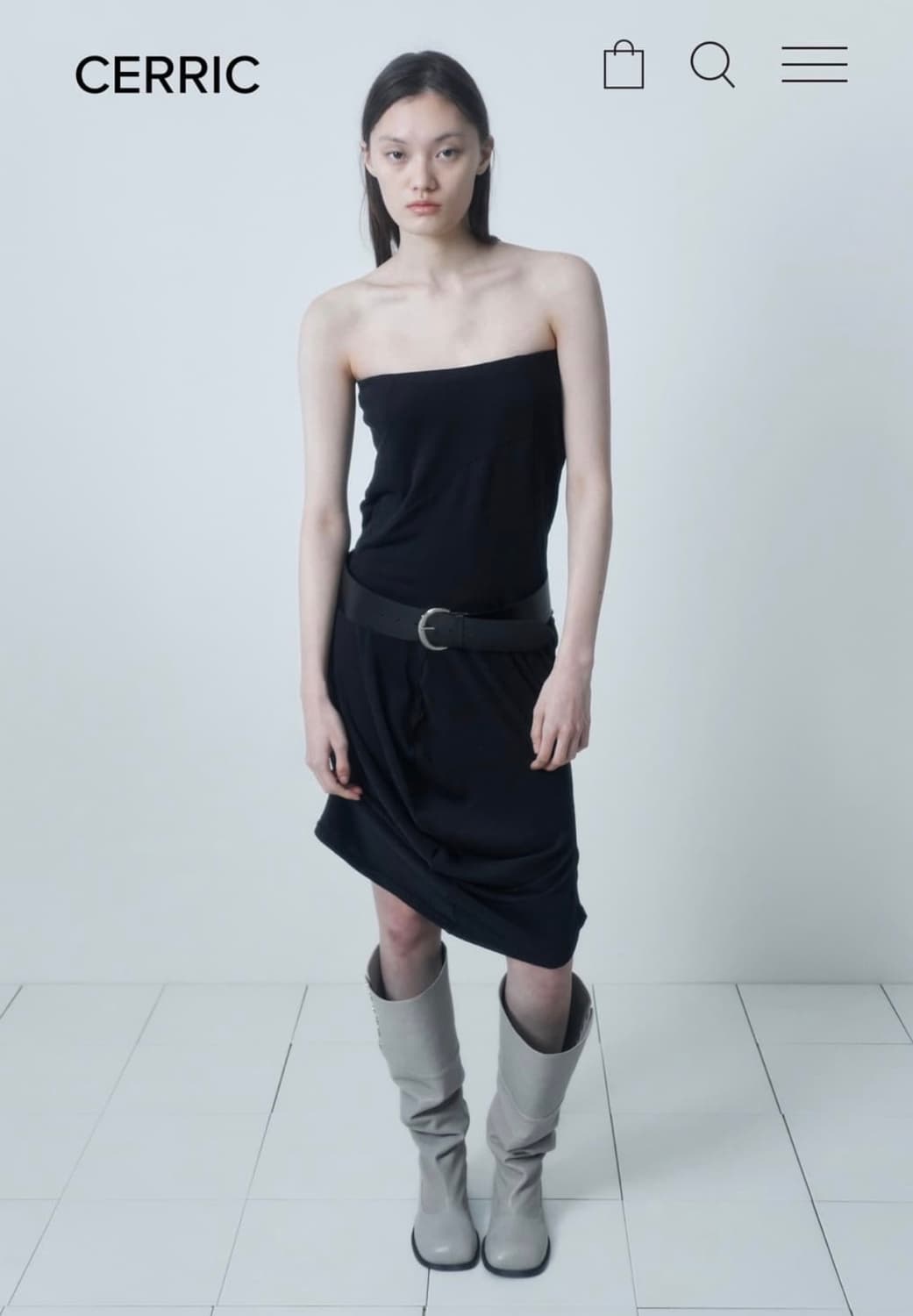 세릭 CERRIC SHELL LONG SKIRT 상품이미지2