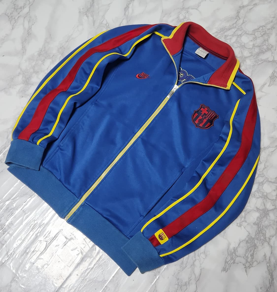 나이키 바르셀로나 08-09 트레이닝 져지 자켓 상품이미지5