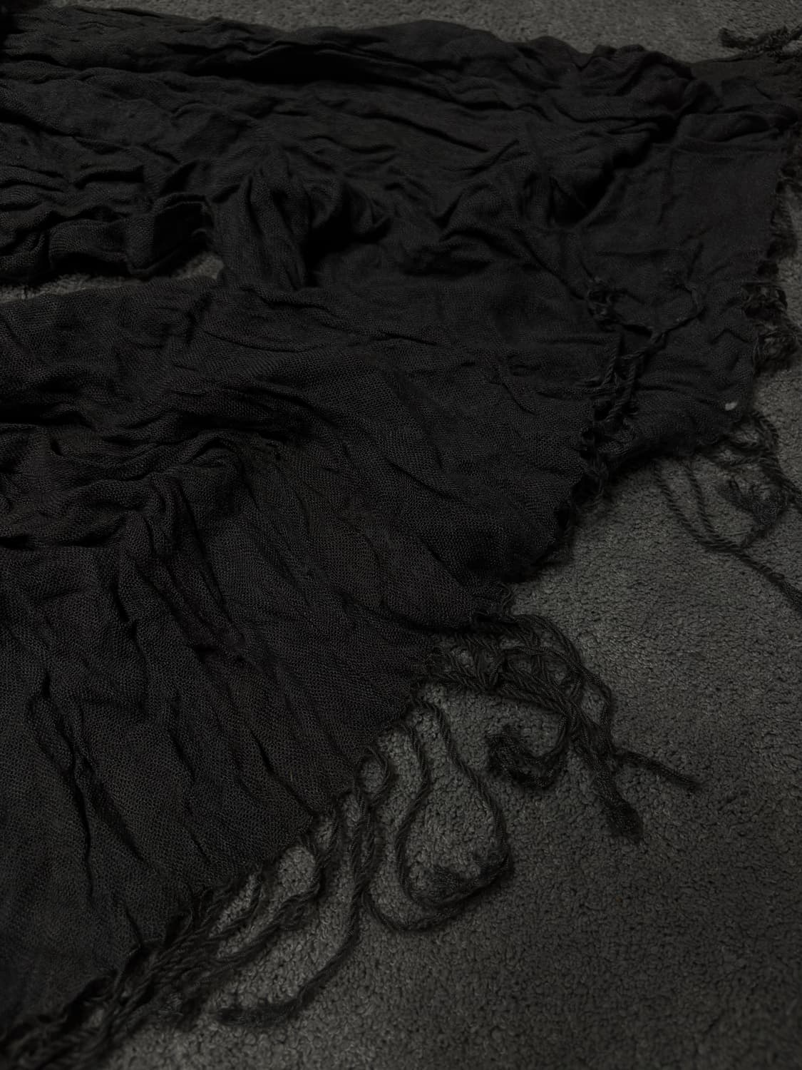 Vintage vkei punk grunge mood scarf 상품이미지3