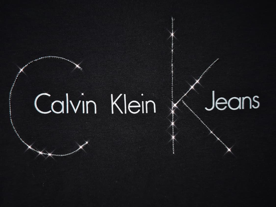 Calvin Klein Black Crystal logo top 상품이미지2