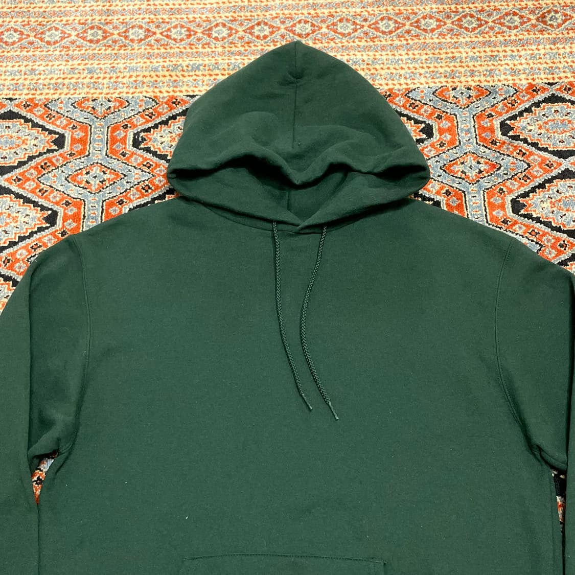 챔피온 딥그린 기모 후드티셔츠 남성M 상품이미지2