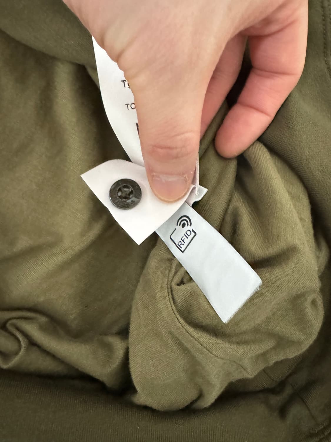 정품 스톤아일랜드 고스트피스 맨투맨 카키 상품이미지7