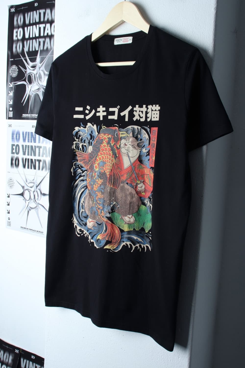 (2XL) 브랜드빈티지 반팔 티셔츠 빅사이즈 재패니즈 스타일-7B71 상품이미지1