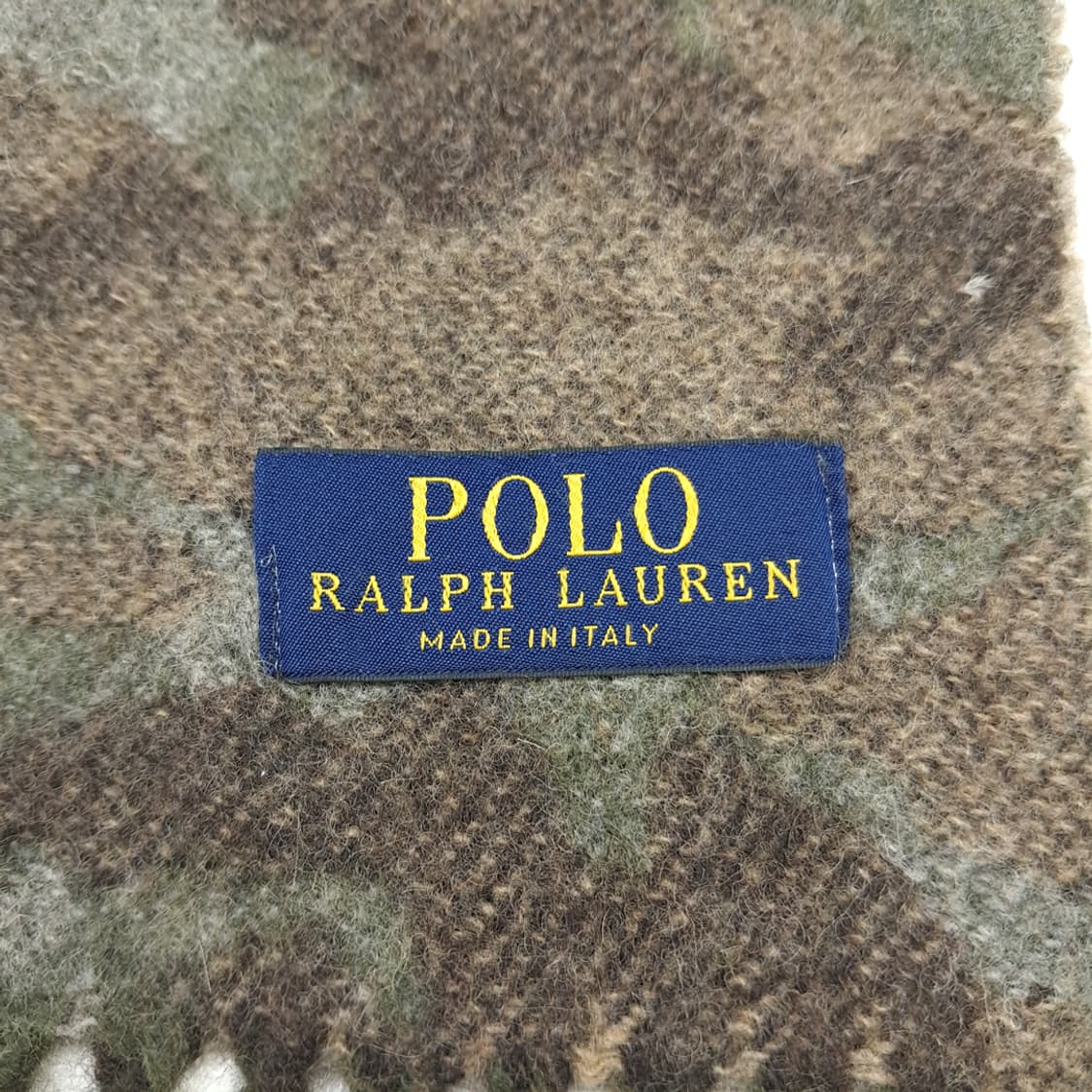 MX162 폴로 랄프로렌 카모 램스울 목도리 머플러 상품이미지6