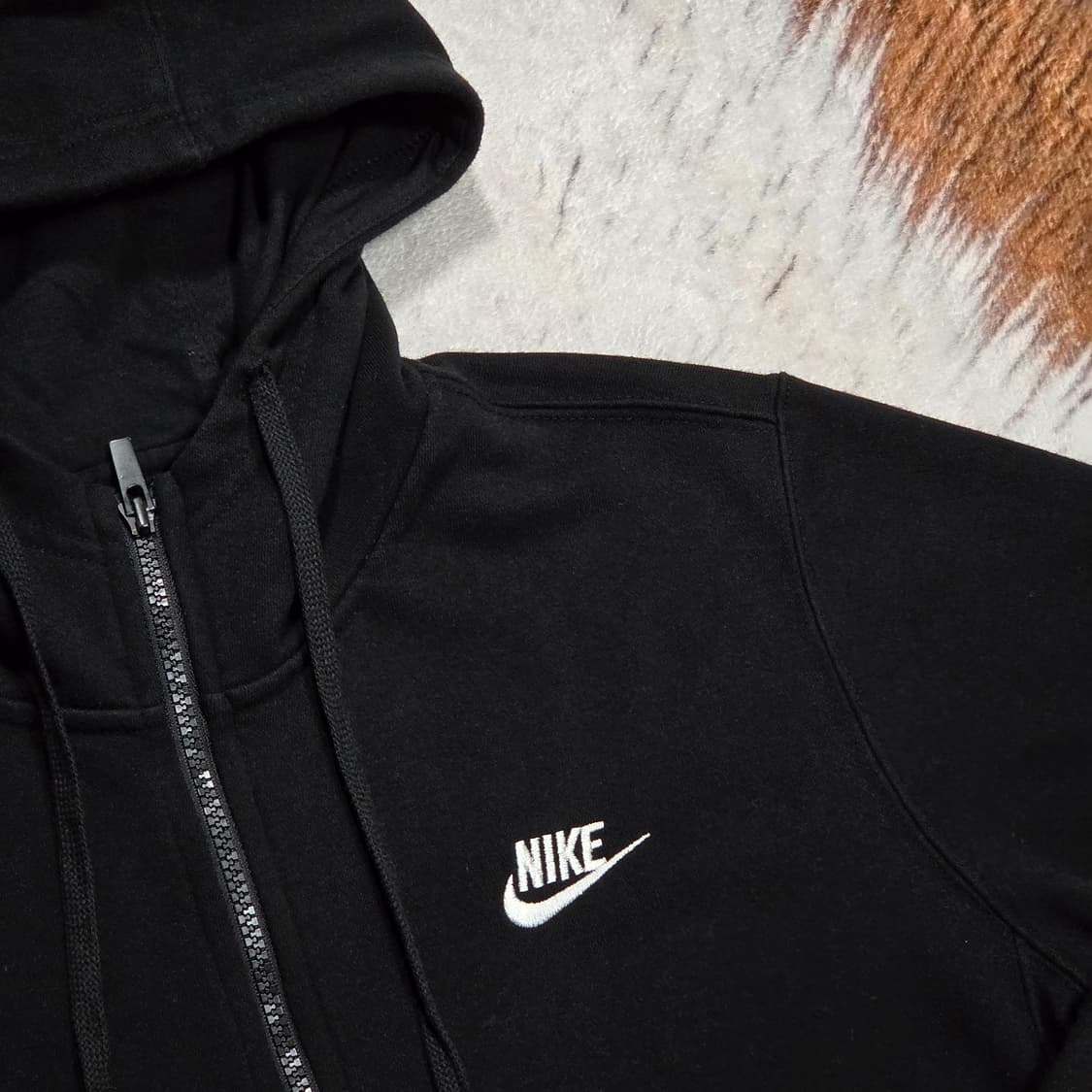 나이키 스우시 블랙 후드집업  상품이미지2