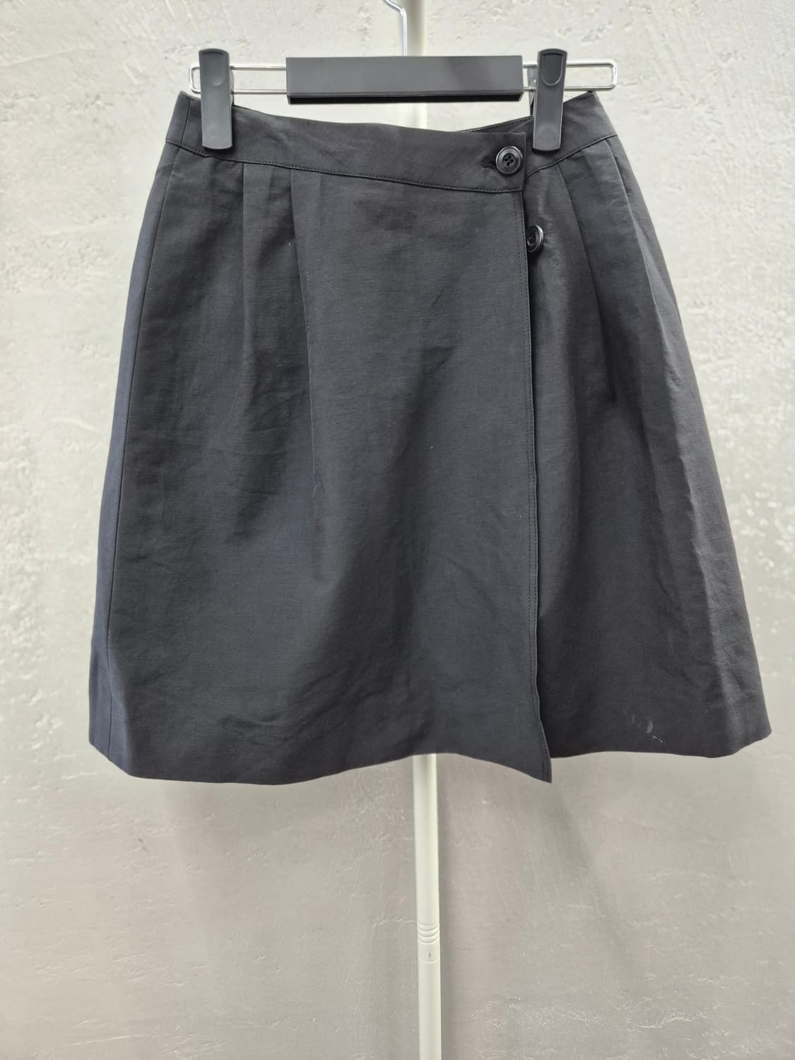 Ouro 블랙 랩 스커트 M 상품이미지2