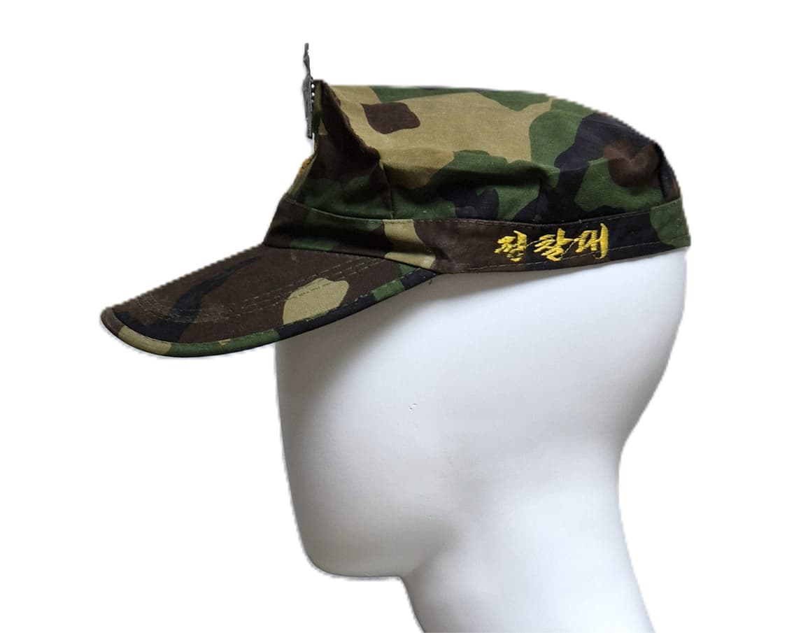 육군 구형 90s 병장 정찰대 사제 초기형 팔각모 전투모 전투복 56CM 상품이미지2